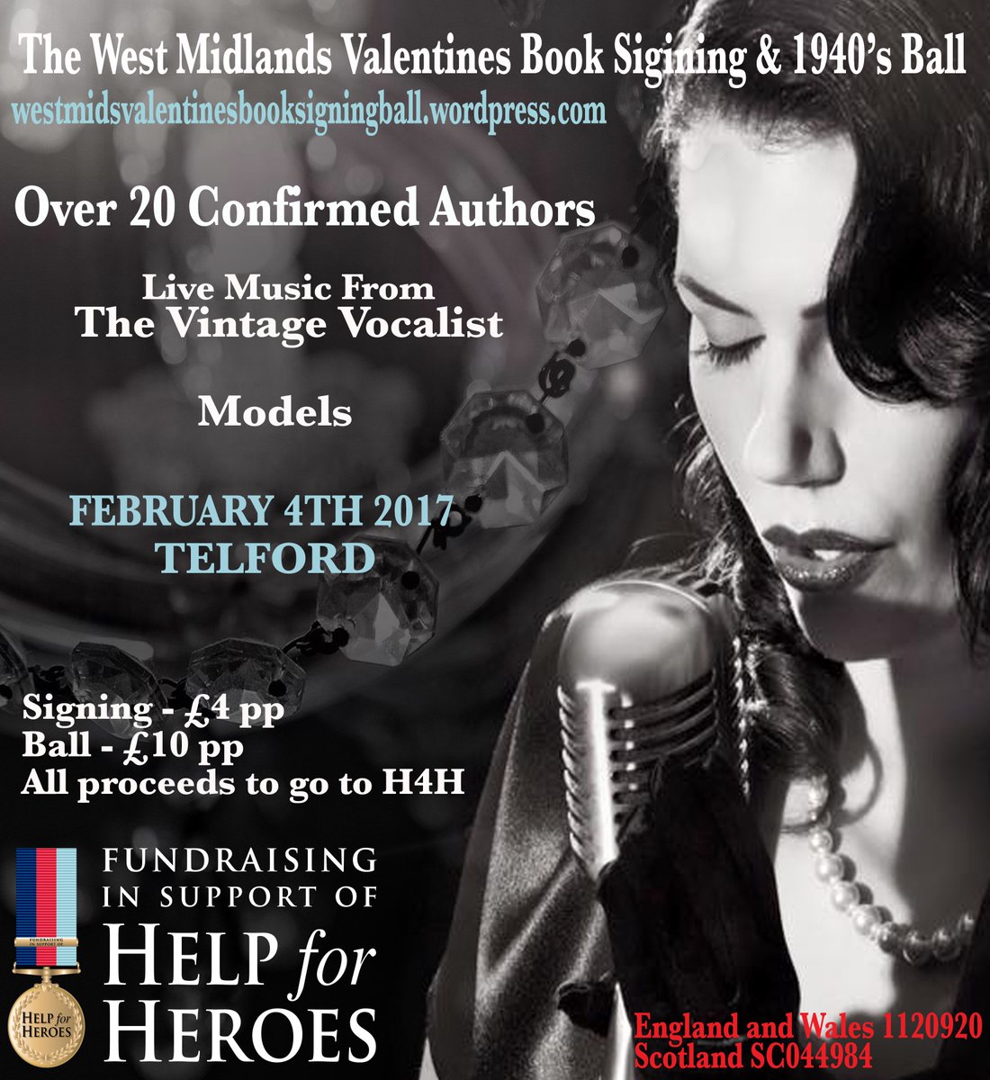 WMVBSAB's tweet photo. Come and join us for this amazing event! @WMVBSAB #booksignings #helpforheroes #charity #author event #WestMidlands https://t.co/mSV5xdV9u0