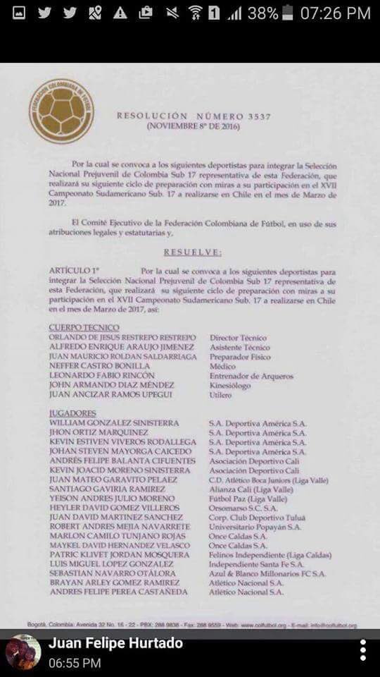 cefespain's tweet photo. @FuriaRojaTV comunica los 4 jugadores que el profesor Suay fichó para @AmericadeCali y ahora van con @Seleccion_Col #profesional #trabajo https://t.co/xf2oNjUF20
