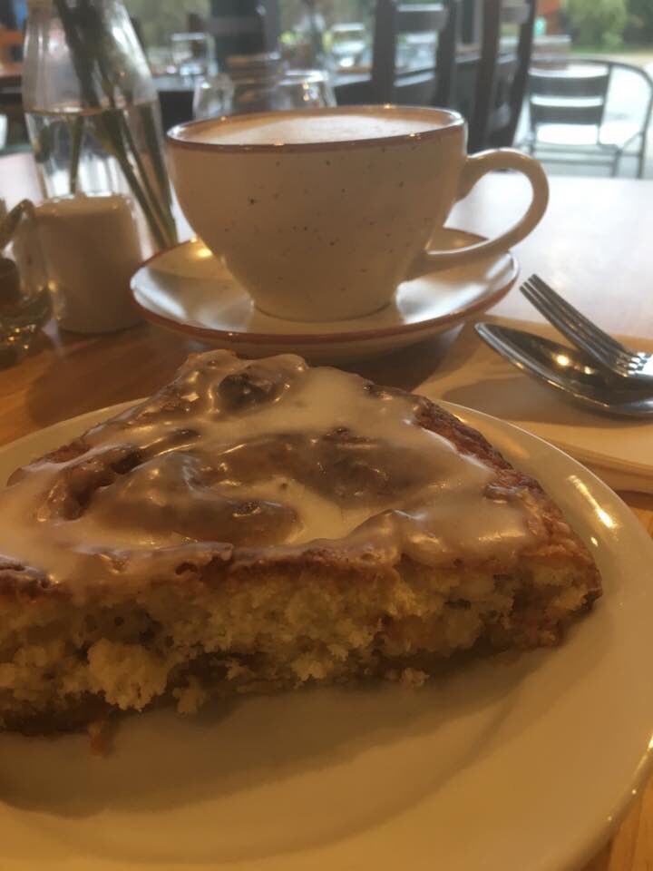 SionStables's tweet photo. Cinnamon and apple scone at Restaurant 1861 this morning. https://t.co/UQb4D1RGdw