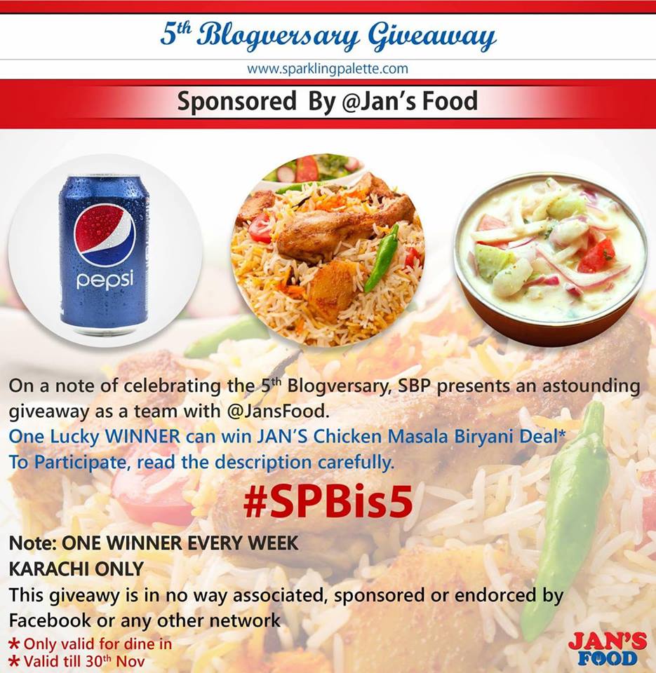 Asparklingspark's tweet photo. #Sbpis5! @Jans_food has joined D celebration
2 twitter winners will be selected. #RT this post n follow both
Visit: https://t.co/mpjyDcrDD5 https://t.co/PUOXBmI741