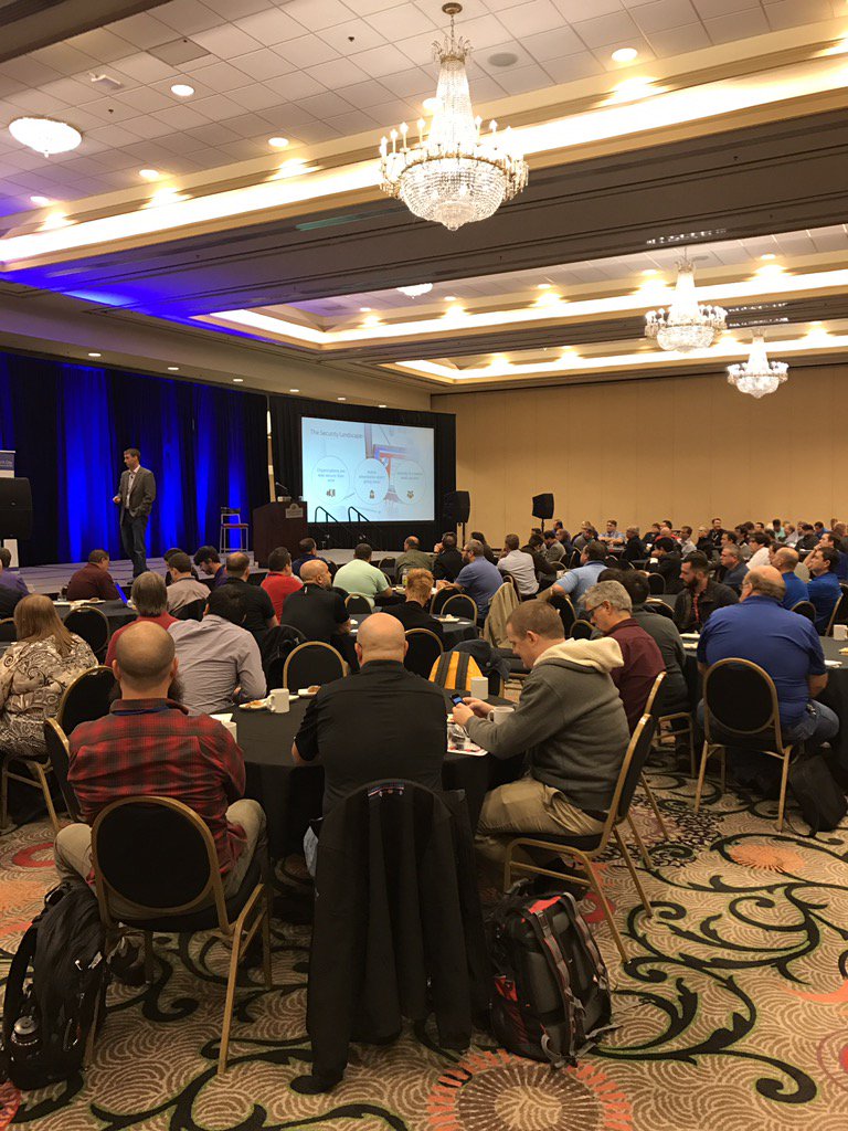 HBrendle_Cisco's tweet photo. @CiscoOnTheRoad Louisville has a packed house. #OneCTO https://t.co/8jigMfoTNJ