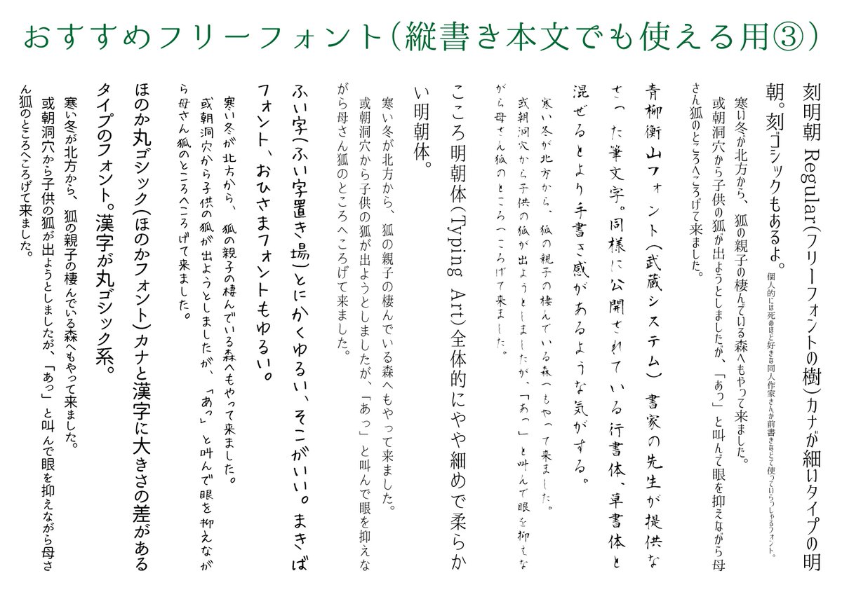 俺得 推しフリーフォント まとめ ぼちぼち更新 3ページ目 Togetter 俺得 推しフリーフォント まとめ ぼちぼち更新 3ページ目 Togetter