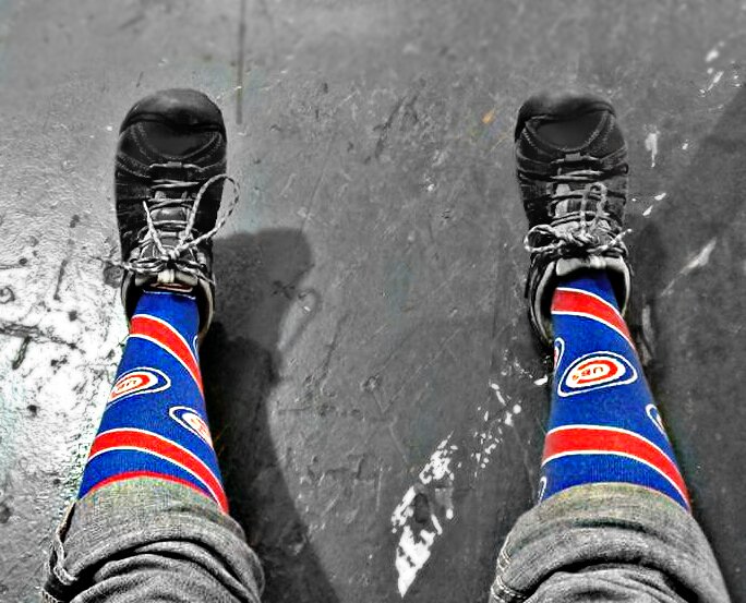 ForBareFeet's tweet photo. Thanks Trisha for the cool pic !!!! @cubs #worldserieschamps #champions #chicago #socks #cubs #gocubbies #2016champs @mlb #mlbsocks https://t.co/BXxHX6nahq