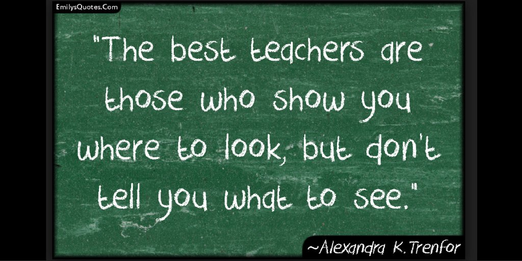 #WisdomWednesday #Teachers #WhyILoveTeachers