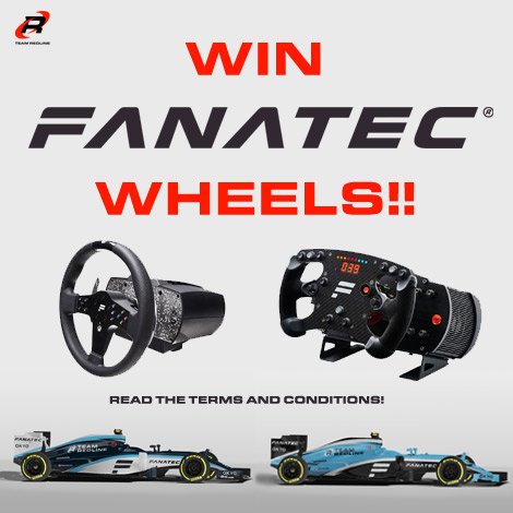 TeamRedlineSim's tweet image. Yo! Competition time! Win some awesome @fanatec kit! To enter, check our FB post post here:) bit.ly/2eD6rEm #Simracing