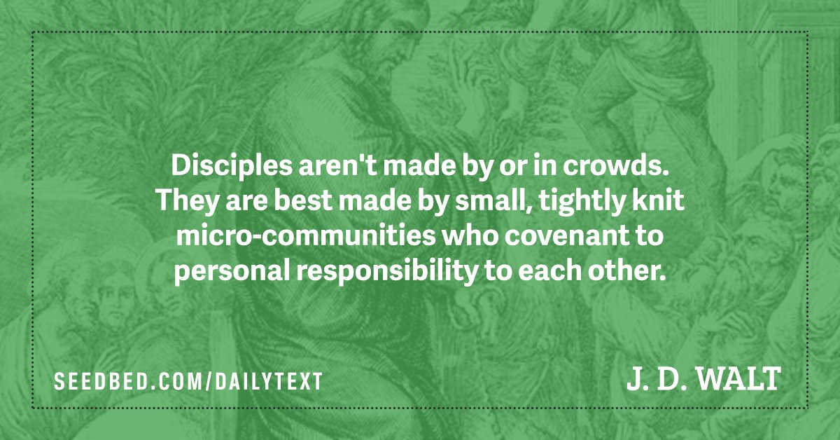 OfficialSeedbed's tweet photo. Jesus didn’t come to gather a crowd. He came to establish a completely new kind of community. https://t.co/ye9y6g2W6E https://t.co/IOZDiv5uxs