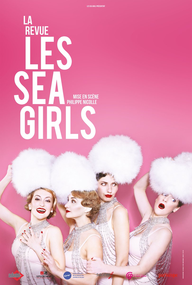 #asnieres aux airs de Broadway, le 15/11 à 20h30 avec <a href="/lesseagirls/">Les Sea Girls</a>. Chansons, danses, attractions, magie... un pur divertissement #MusicHall