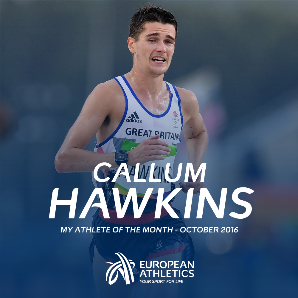 EuroAthletics's tweet photo. RT to vote for Callum Hawkins as your #athleteofthemonth!

Hawkins set a Scottish half marathon record of 60:24 at the Great Scottish Run. https://t.co/eoZrYh0UqS
