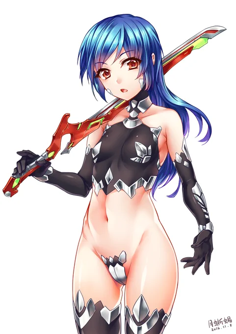 マエバリ ト イウモノ ヲ カイテミタ ('ω`) 