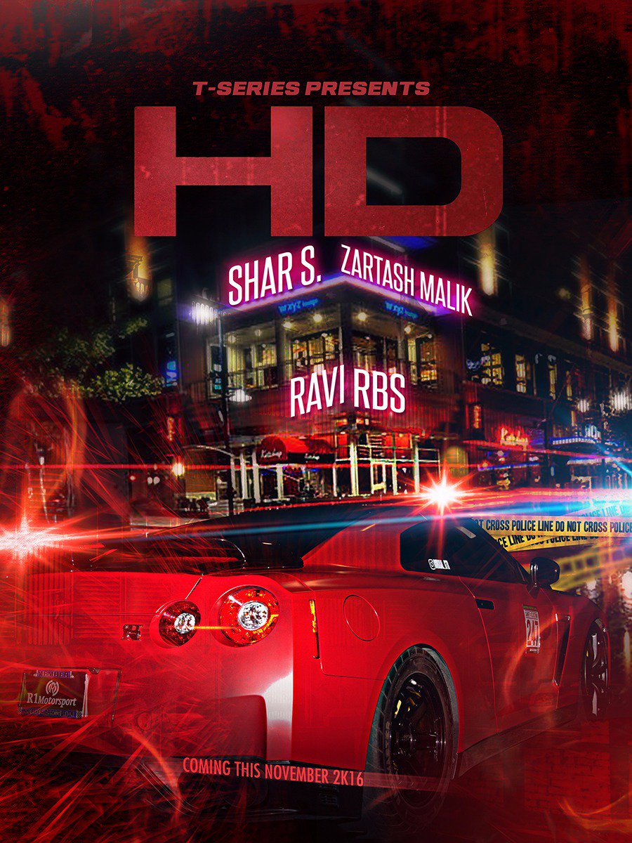 TSeries's tweet image. Presenting first look of #SharS's brand new song #HD ft. #ZartashMalik, music by #RaviRBS. Song releasing this November. Stay tuned!