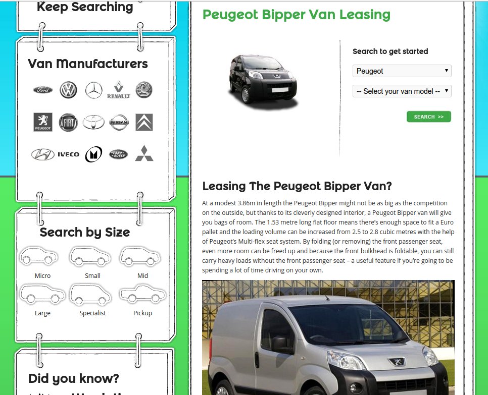 Currently updating our site's pages. Today we are on the compact Peugeot Bipper page. #peugeot #vehicles