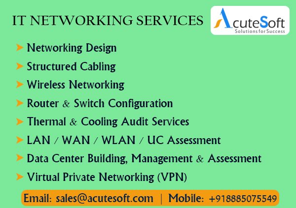 acutesoftsol's tweet image. Have a look on #ITNetworkingServices. @acutesoftsol 
goo.gl/EG0E1G
#AcutesoftSolutions  #ITInfrastructureServices