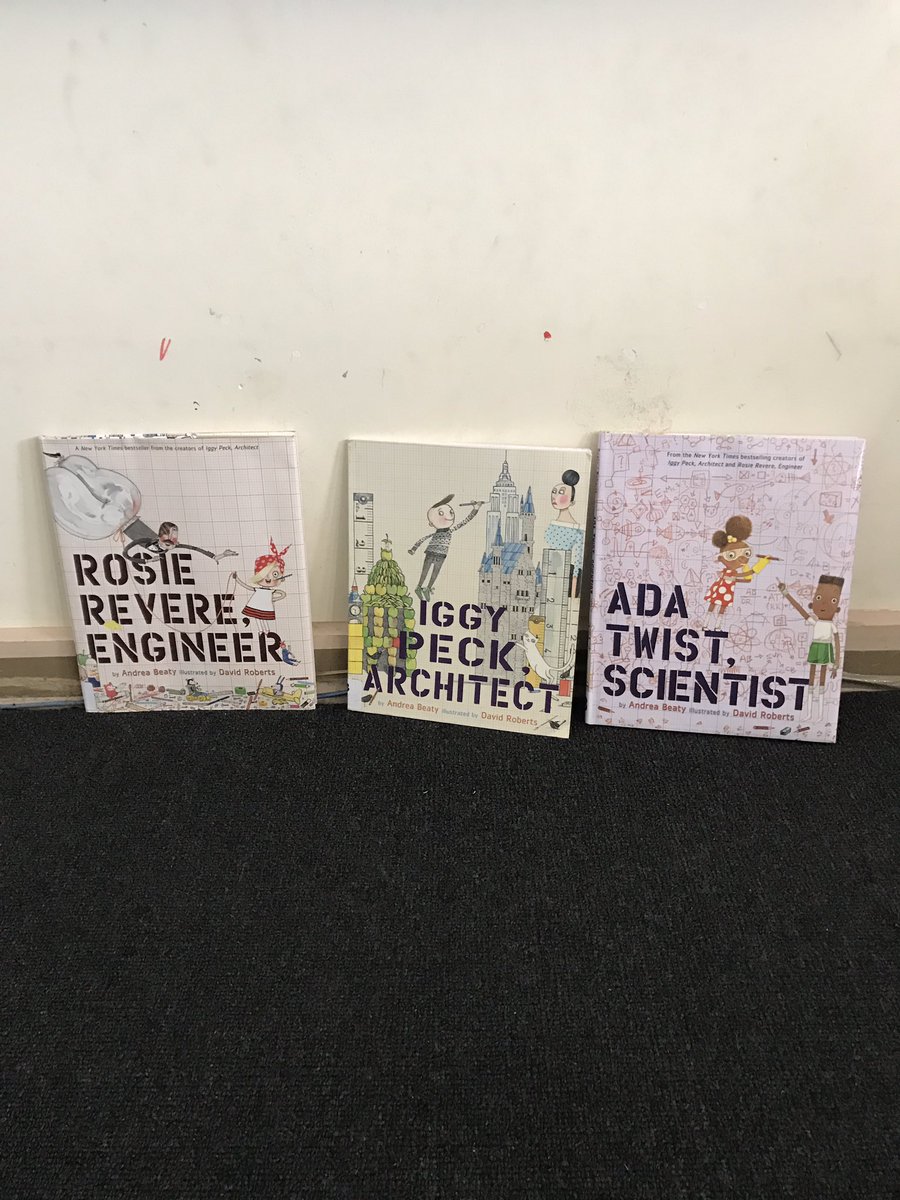 My girls will be scientists and engineers 😍 Our favourite classroom reads @andreabeaty #stem #bewhateveryouwanttobe