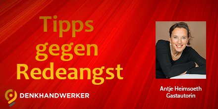denkhandwerker's tweet photo. Wie kann man #Redeangst überwinden? Tipps und Tricks von @AntjeHeimsoeth auf @denkhandwerker https://t.co/4JowYXVg3p https://t.co/gjXqSo2rng