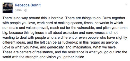 Thank you Rebecca. We do have things to do.