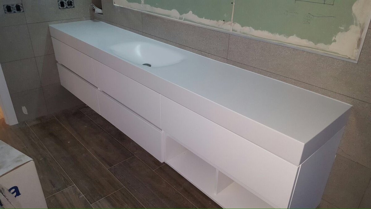 ar_solidsurface's tweet photo. #Encimera de #baño realizada en #Hi-macs.
Con Ar Superficies Sólidas y Hi-macs el límite lo pones tú. #diseño #arquitectura https://t.co/w1gLoua41Q