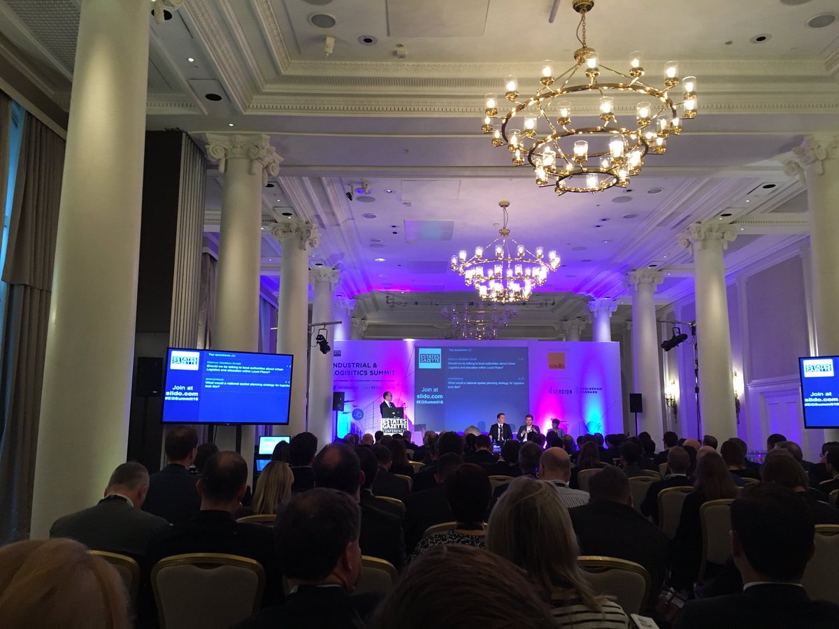 sgpllp's tweet photo. Talking Urban Logistics @EGConferences #EGSummit16. https://t.co/XImVmnYB5y