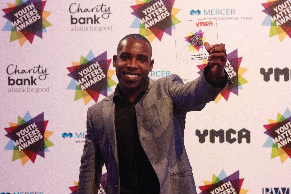 YM_Awards's tweet photo. We believe in young people's potential and Liam @YMCA_TG has it! Winner of the We Believe Award @YM_Awards https://t.co/TmWj7058x1