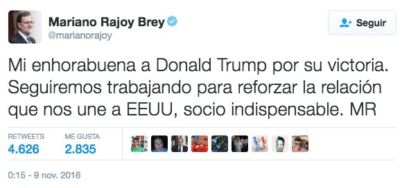 TeresaRodr_'s tweet photo. .@Albert_Rivera hoy guárdate tu hipocresía. Al que no le ha faltado tiempo para pelotear a Trump es al mismo Rajoy al que hiciste presidente https://t.co/eK4cj7s8YB