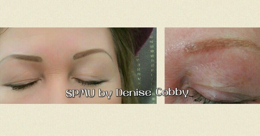 Denisecobby21's tweet image. Colour refreshing this lovely ladies eyebrows.# semipermanent#eyebrows#browsonfleek#brows @EmmaMayBailey