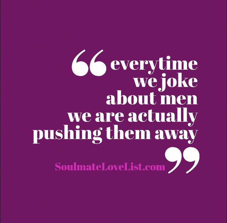 How often do you joke about men (or women too)?? #DatingAdvice #dating #single