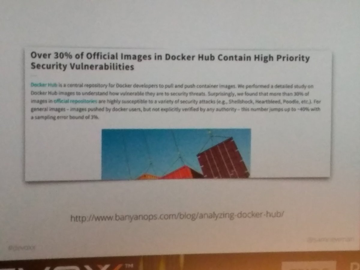VladimirD_42's tweet image. #Devoxx2016 #docker #Security