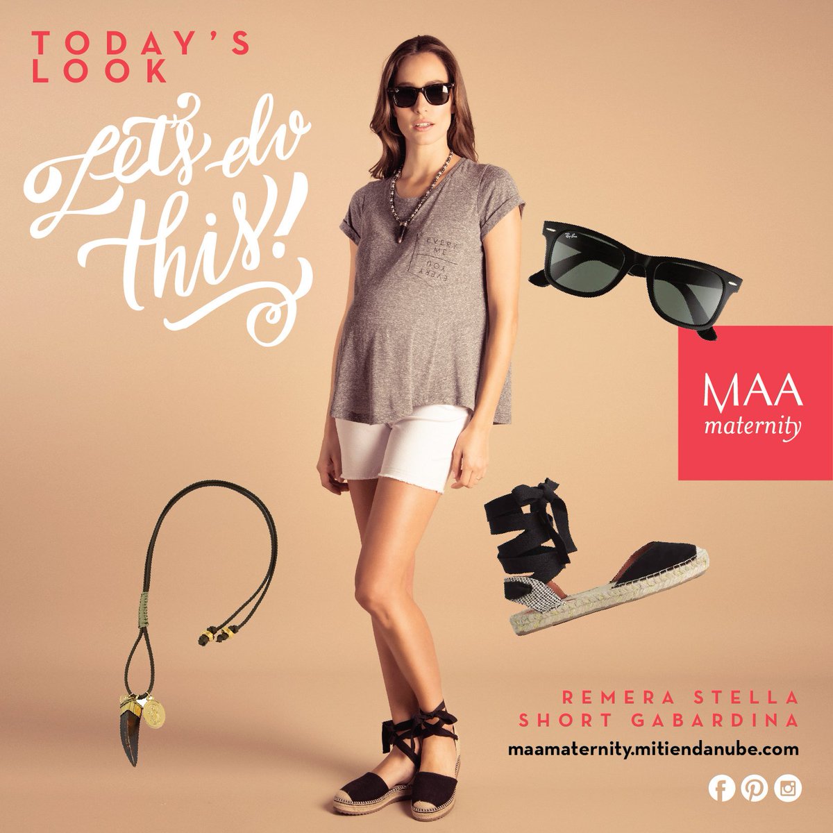 ➡ maamaternity.mitiendanube.com  💕 #BABYBUMP #pregnancy #letsdothis