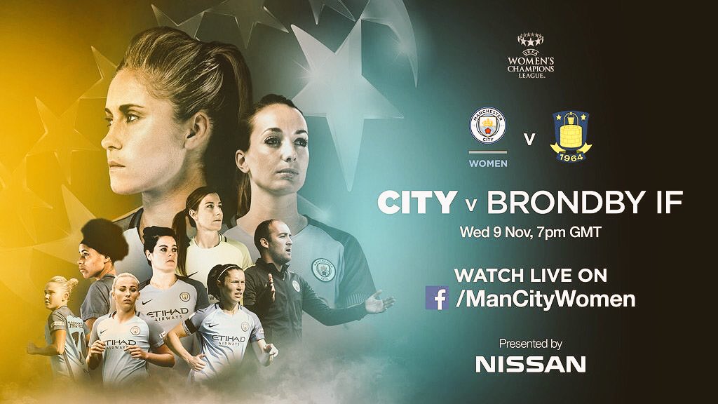 Tonight under the floodlights💡#ChampionsLeague #MCWFC