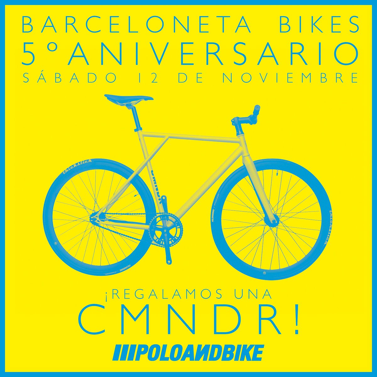 ¿Quién quiere una bici nueva?
Éste sábado una <a href="/poloandbike/">POLOANDBIKE</a> CMNDR puede ser tuya