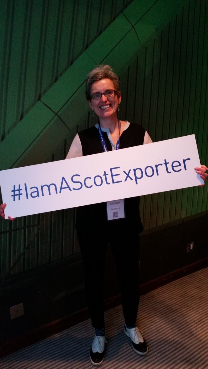 scotent's tweet photo. Lucy Butters from Elembee Ltd at #GetConnected16 #IAmAScotExporter https://t.co/1cjE2zKPcS