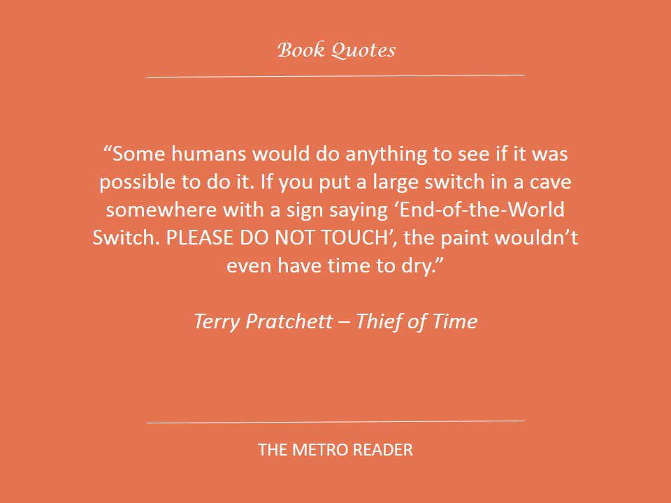 TheMetroReader's tweet photo. This pretty much sums up the mood in most parts of the world today.
#bookquotes #quotes #Election2016 #PresidentElectTrump @terryandrob https://t.co/ljuRxv36lb