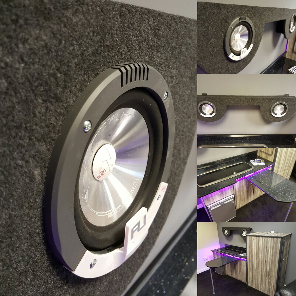 saltcampers's tweet photo. Custom carpeted speaker pods available to any specification #saltcampers #vw #vwconversions #vwcamper #vwt4 #vwt5 #vwt6 https://t.co/fFukWqARdt