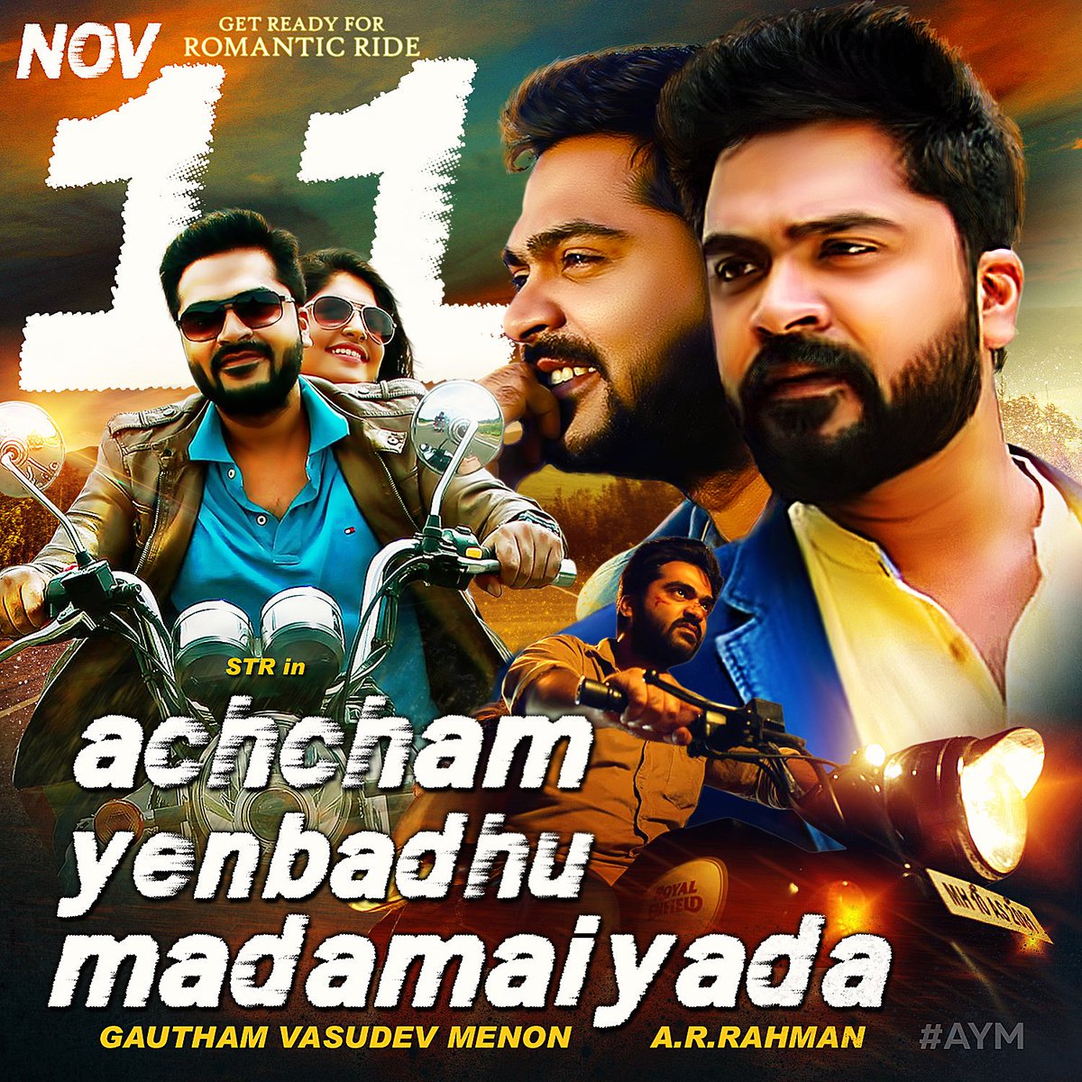 STR_Karthii's tweet image. Here we go.. #AYMMagicalCommonDP Both #MassAndClass Time to change ur Dp @STR_360 @mohan_manjima @RayeesStr @DEEPU_S_GIRI @vicky_kstr