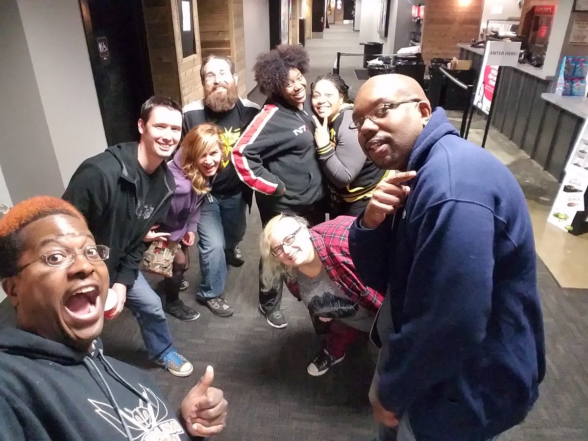 TAKTonline's tweet photo. The #Jermontourage was strong last night at @DrStrange ! Check out episode 26 where we non-spoiler & spoiler review!
https://t.co/DQD7bJh4ta https://t.co/RGXxMrehu4