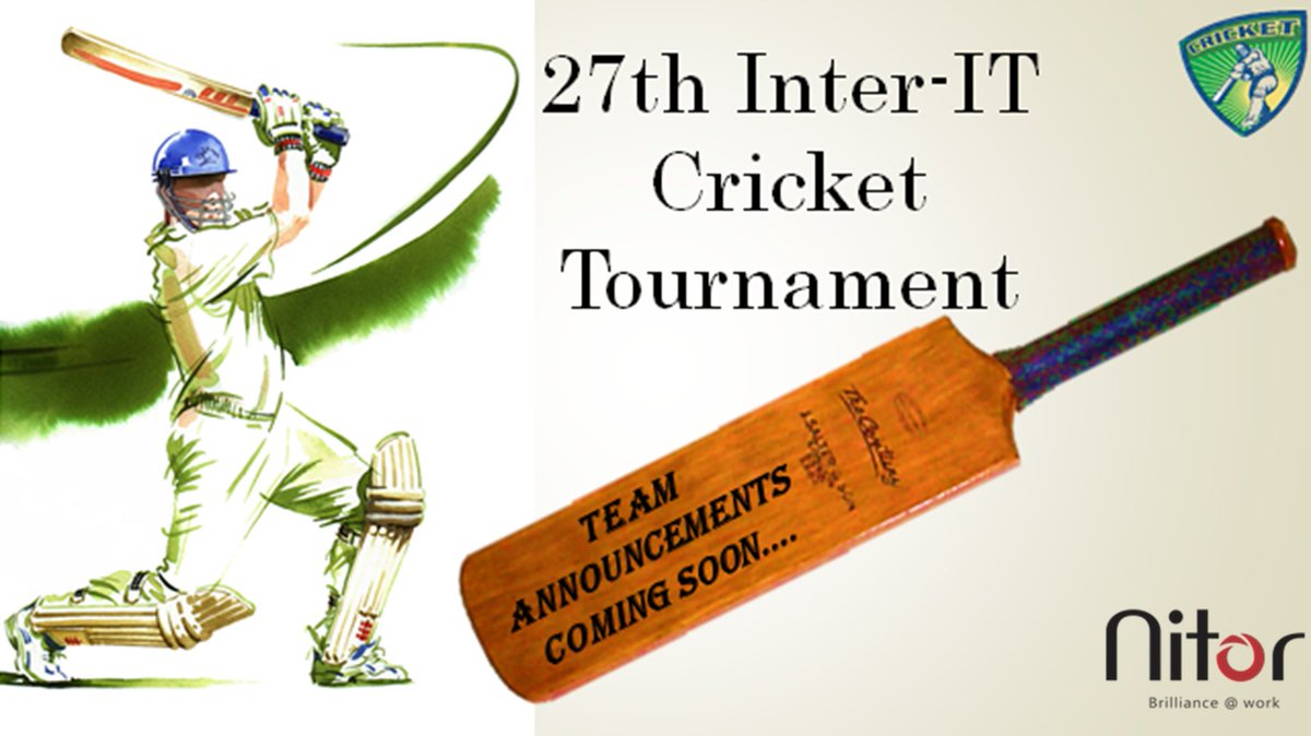 NitorInfotech's tweet photo. Nexcellerate -Nitor's sports committee is participating in 27th Inter-IT Cricket#Tournament#competition#Nitor#cricket https://t.co/3c5UJsl4mV