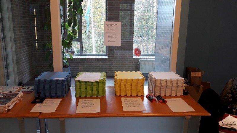 Alles staat klaar voor netwerkbijeenkomst in Asperen om samenwerking tussen lokale professionals te versterken voor mantelzorgers. #DvdM16