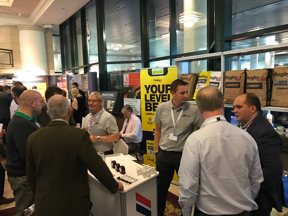 CEMEX_UK's tweet photo. We're busy, busy, busy talking bagged #cement, #ReadyFloor, #ReadyBlock, #ReadyStairs perfect #building solutions at #NBG exhibition standP8 https://t.co/PTgPXts8Wa