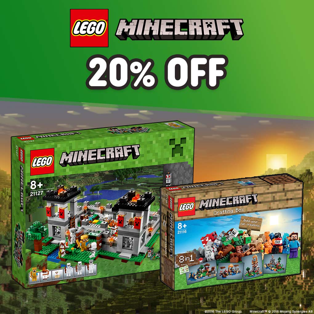 Smyths Toys Uk On Twitter The Blocky World Of Minecraft Has Come