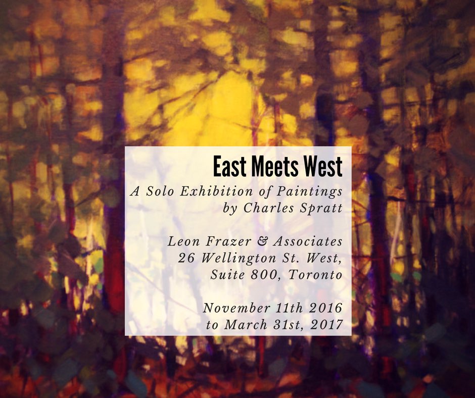 Art_CSpratt's tweet photo. East Meets West is heading to @LeonFrazer Toronto for an extended exhibition. 
#Ottcity #Artist #pleineair #TorontoExhibit https://t.co/qnRl3mcY3R