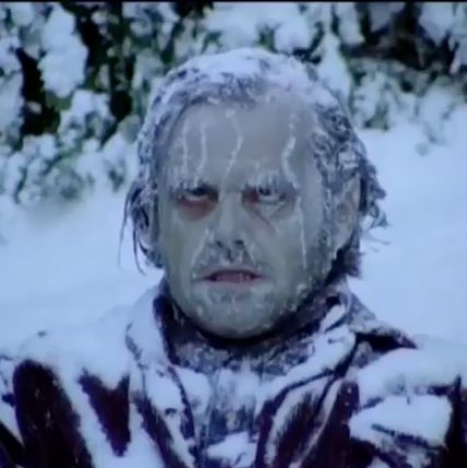 Robinstman's tweet image. När man första gången gick ut idag: