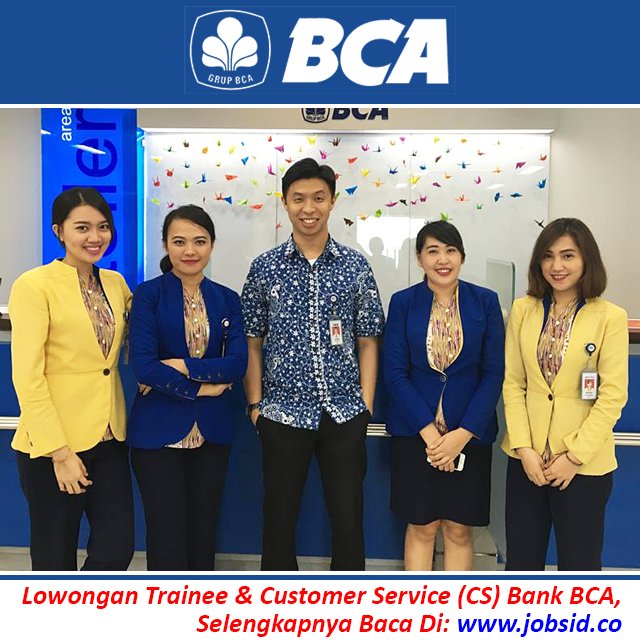 Info Lowongan Kerja On Twitter Lowongan Trainee Cs Staff