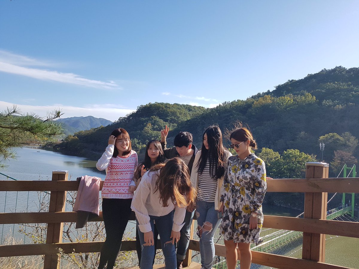 minmineonni's tweet photo. ���安郡入谷郡立公园
山美水美人更美^_^

#丝绸之路韩中大学生sns记者团##庆南韩中经济文化友好协会##실크로드한중대학생SNS기자단##경남한중경제문화우호협회# https://t.co/kTaqTW1RfE