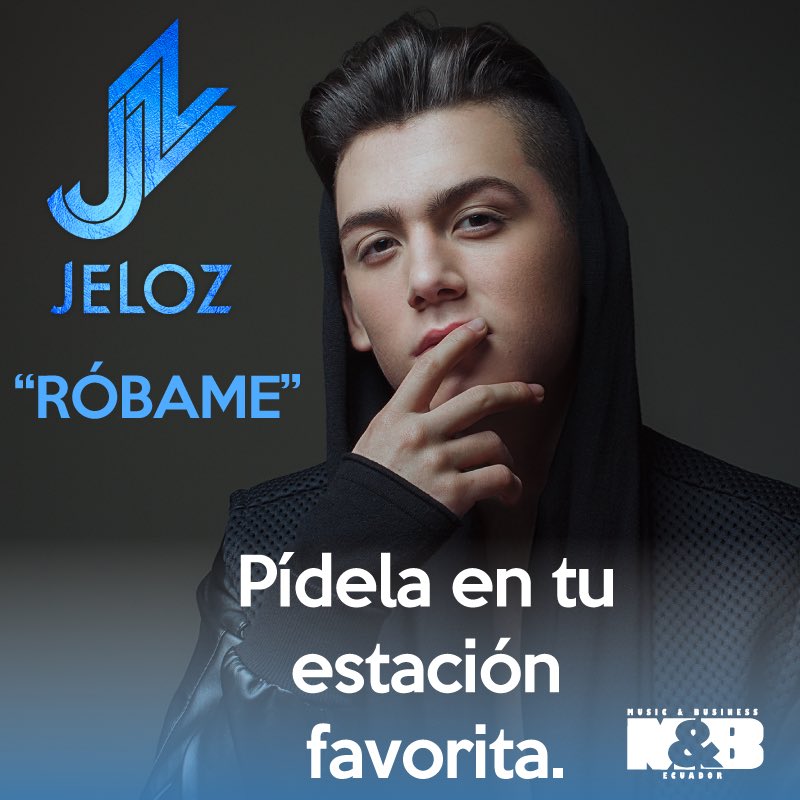 MusicBusinessEC's tweet photo. #Róbame el nuevo tema de @JelozMusic está genial, escúchalo en tu estación favorita. #newmusic https://t.co/N9bF1Yr1lx