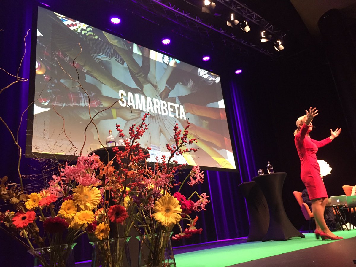 _passionhr's tweet photo. Framgång är att kunna konsten att samarbeta säger, Linda Hammarstrand! #passionhr https://t.co/etEQn37jlm