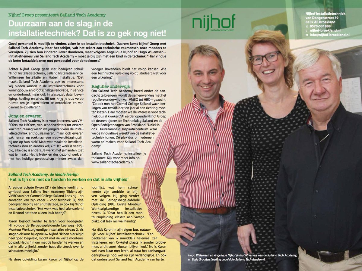 sallandtechacademy.nl mede tot stand gekomen door <a href="/Advice_nl/">Advice creëert impact!</a> en <a href="/Kopijatelier/">Kopijatelier</a> met een mooi artikel in Raalte Koerier van <a href="/Sonodruk/">Sonodruk</a>