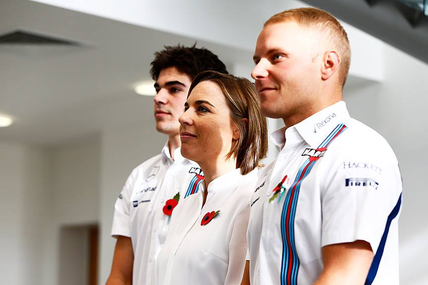 Watch the highlights of last week's @WilliamsRacing 2017 driver announcement #WeAreRacing @ValtteriBottas @Lance_Stroll