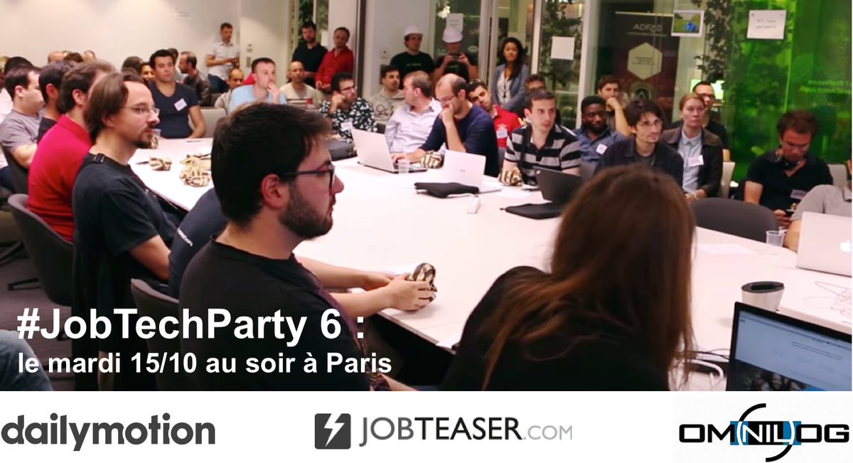 JobProd_iOS's tweet image. Qui vient à la #JobTechParty mardi soir prochain ? Encore 5 places dispos et des jobs en or à la clef - jobprod.com/jobtech-party #AllezViens