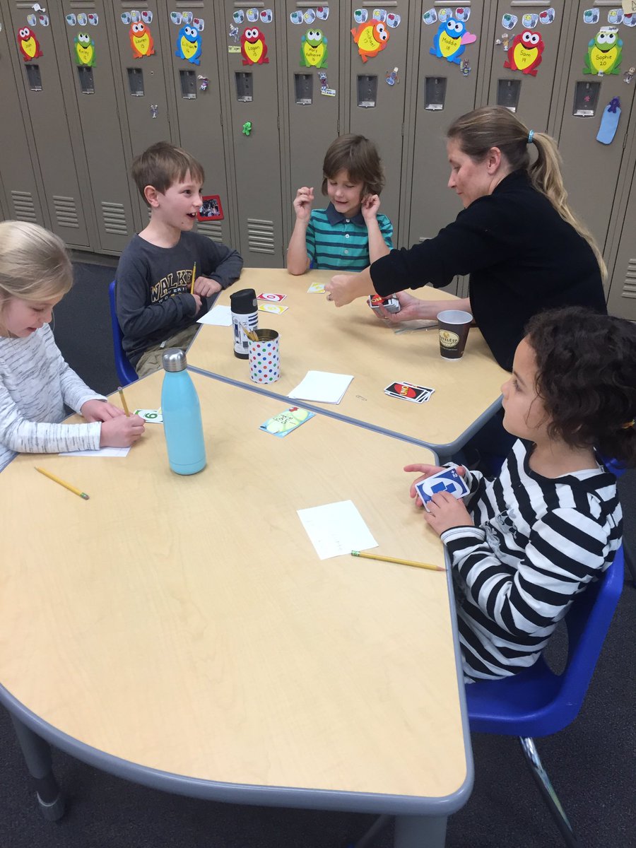mmnellen's tweet photo. First grade math rotations! #LSLearningWalk https://t.co/YoAq70ZnXv