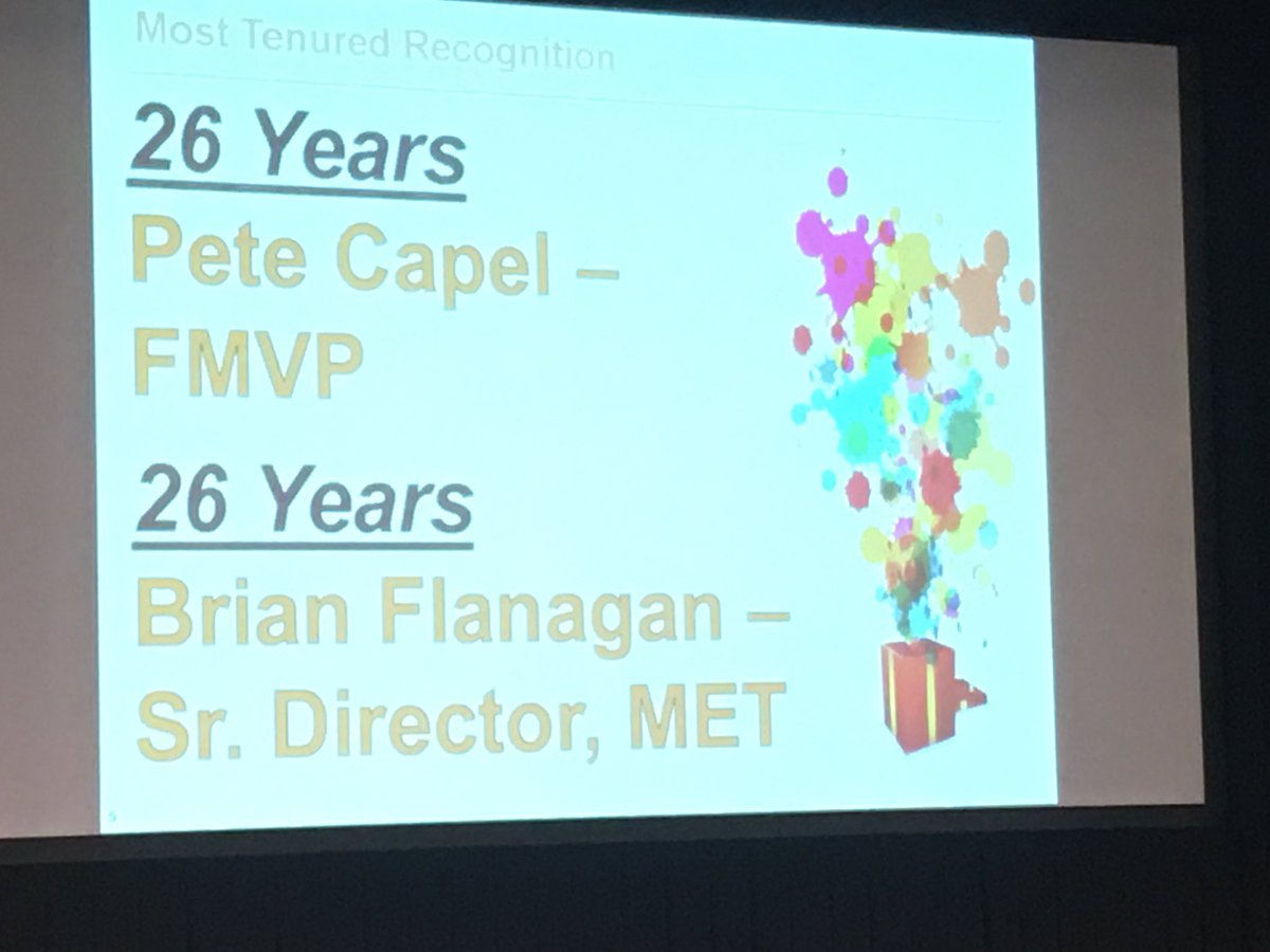 Congrats to Brian and Pete on 26yrs with The Home Depot.