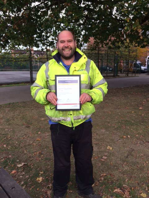 Darren Saunders (Tunbridge Wells Contract) very proud to have received his NVQ Bronze award - Well done Darren <a href="/JamesLloyd99/">James Lloyd</a> <a href="/Kimburford74/">KB</a>